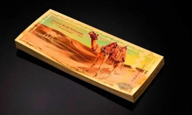 MUNDO: Dubái emitió un billete de oro de 24 quilates