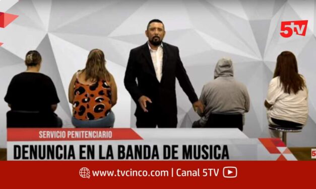EN VIVO EN CANAL 5TV: Denuncian irregularidades en la Banda de Música del Servicio Penitenciario
