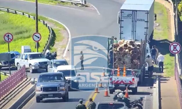SINIESTRO VIAL: Puente Gral. Belgrano: choque múltiple en la rampa de ingreso a Corrientes