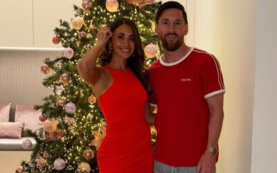 El mensaje navideño de Antonela Roccuzzo y Lionel Messi que enamoró a sus seguidores