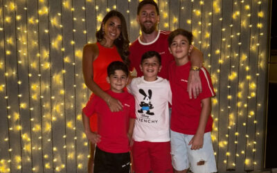 El mensaje de Antonela Roccuzzo y Lionel Messi por Navidad