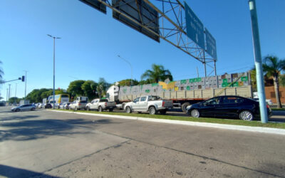 Serias demoras en el tránsito por el puente Corrientes-Chaco