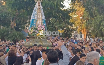 Llegó la Virgen de Itatí para la misa de toma de posesión del nuevo Arzobispo de Corrientes