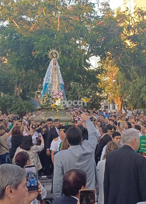 Llegó la Virgen de Itatí para la misa de toma de posesión del nuevo Arzobispo de Corrientes