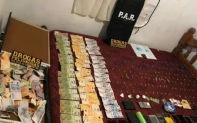 Desbarataron un «kiosco-narco» en el barrio Caridi