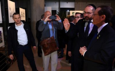 Con la exposición conmemoran los 75 años de las relaciones entre Argentina e Israel