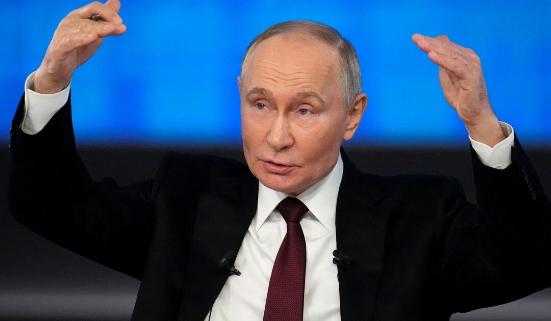 Vladimir Putin reafirma su poder, promete ganar en Ucrania y desafía a Occidente a un «duelo de misiles»