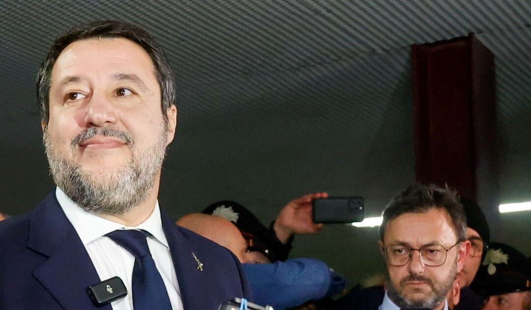 Alivio en el gobierno de Italia: el vicepresidente Matteo Salvini se salva de un pedido de condena a prisión