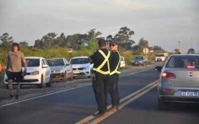 Calificaron de «exitoso» el dispositivo de seguridad en la Cruz Gil