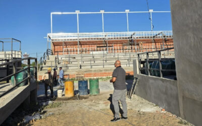 Avanza la construcción de las tribunas en el Corsódromo Nolo Alías