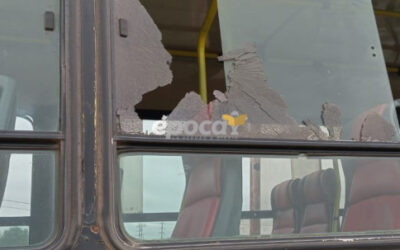 Corrientes: Atacaron a piedrazos un colectivo interurbano