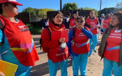Trabajos de prevención ante casos de enfermedades respiratorias