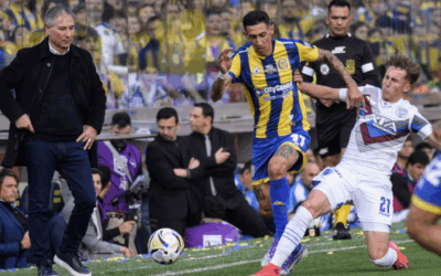 Con gol de Ángel Di María en su regreso, Rosario Central empató 1-1 con Godoy Cruz