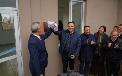 Valdés inauguró diversas obras con el compromiso de avanzar en el desarrollo de la localidad