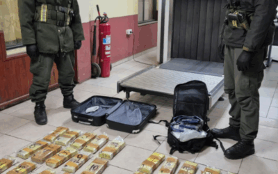 Formosa: detienen a un pasajero con más de 20 kilos de marihuana