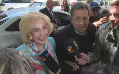 Mirtha Legrand se mostró ilusionada por las elecciones y recordó su primera votación
