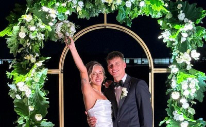 El goyano Zenón contrajo matrimonio