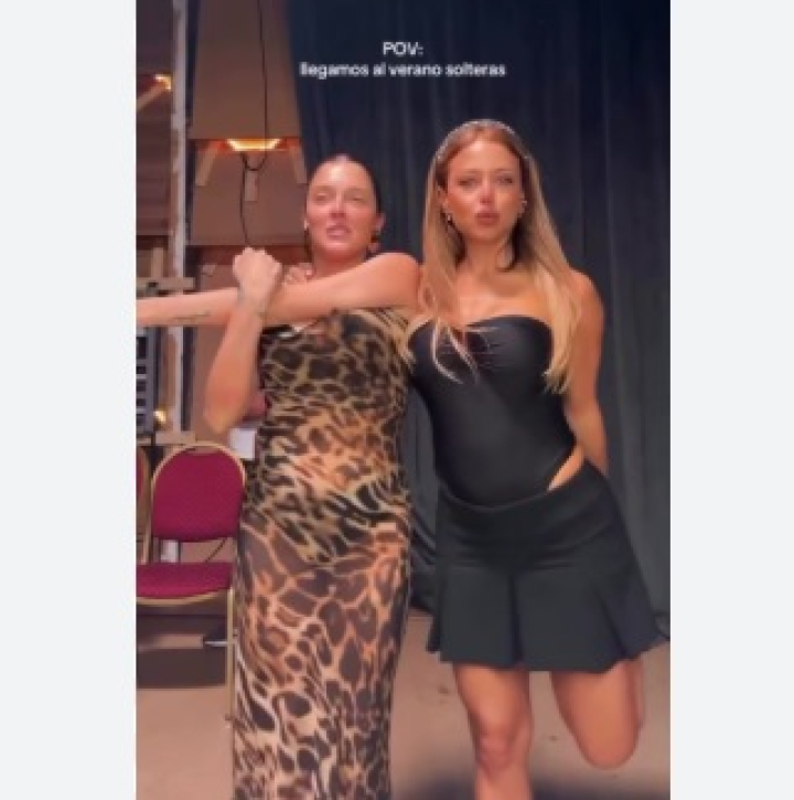 Evangelina Anderson y La Reini celebran la soltería