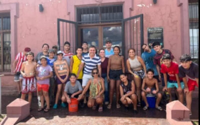 Mburucuyá revive el carnaval de agua y busca sostener la tradición