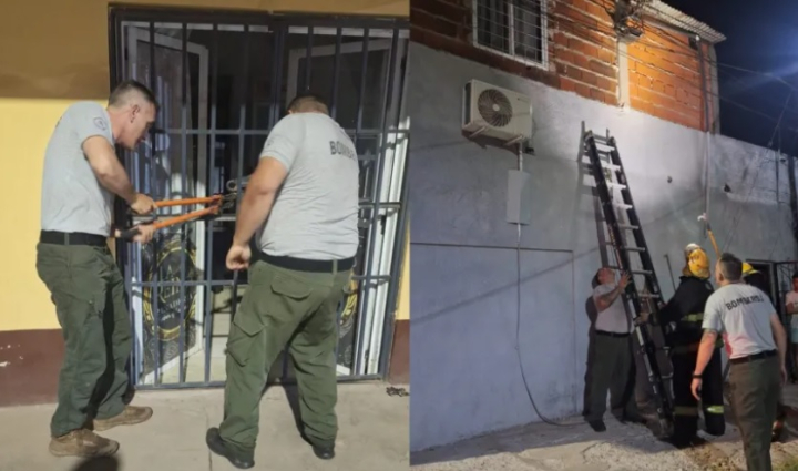 Fatalidad en la madrugada: tras un principio de incendio recibió descarga eléctrica y murió