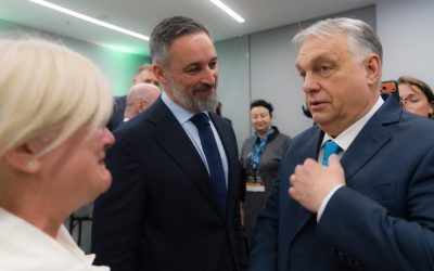 Abascal llega a Hungría para participar en la conferencia conservadora CPAC junto a Orbán y Milei